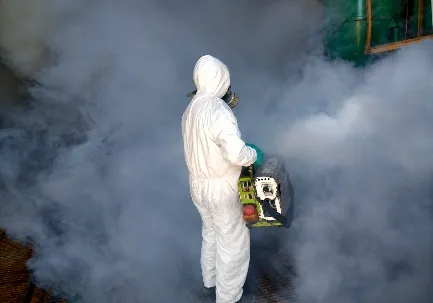 Nebulización exterior en una instalación de B&V Control Plagas